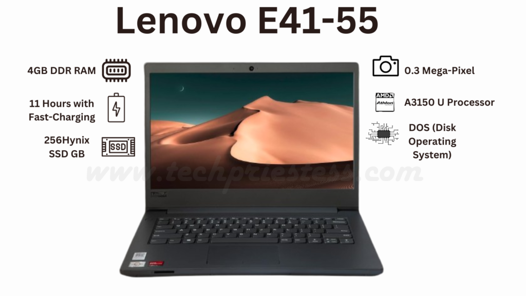 Lenovo Laptop (Lenovo E41-55)