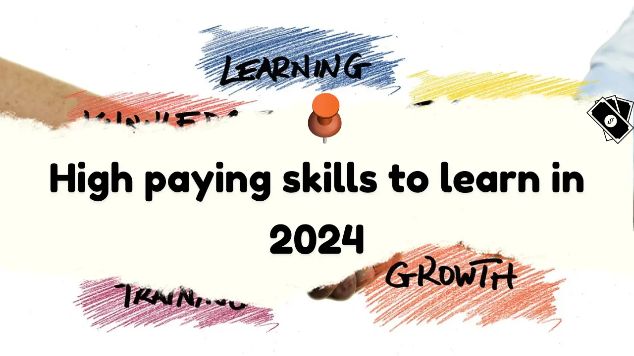 High paying skills to learn in 2024