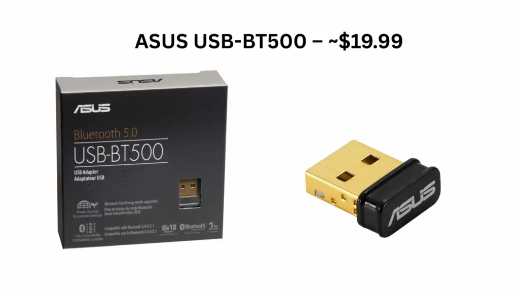 Best Bluetooth Dongle for PC Gaming to buy in 2025 (Budget friendly) 4 ASUS USB-BT500