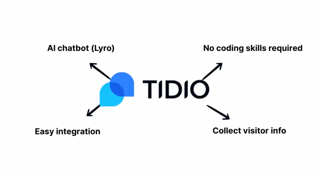 Tidio tool's features