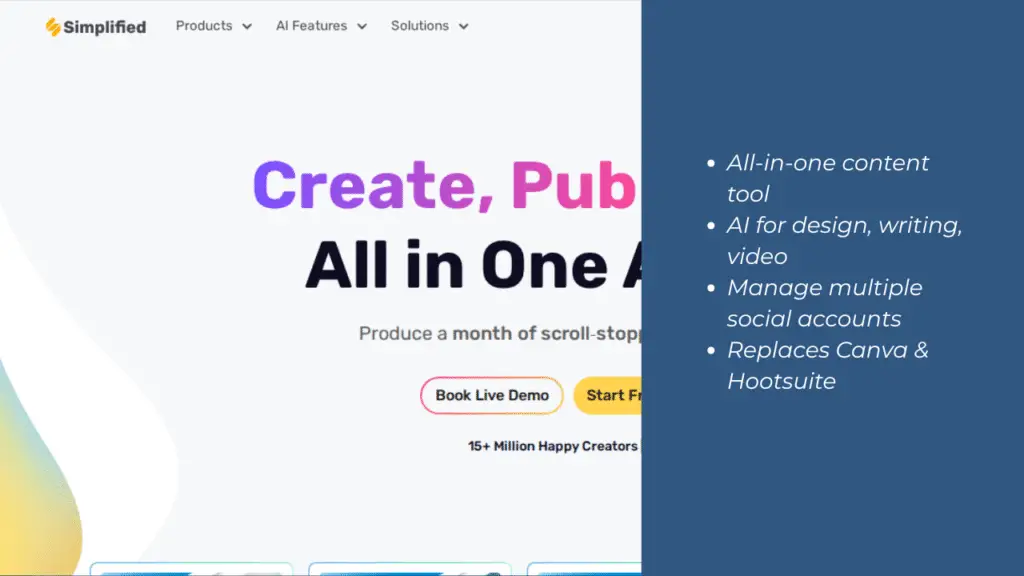 Best AI Tools for Small Business in May 2025 8 All-in-one AI tool for entrepreneurs – Simplified app interface