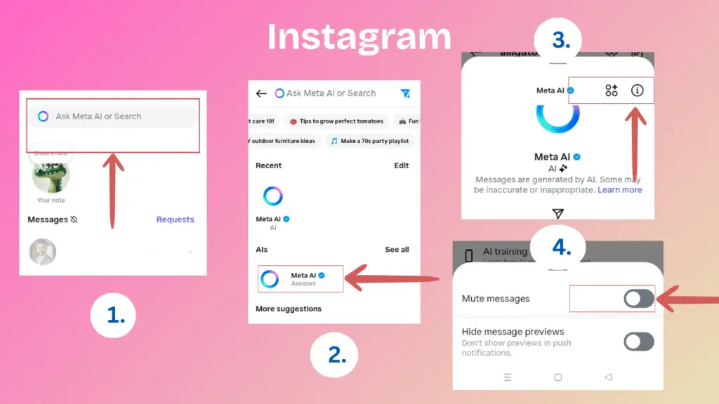 Methods to Limit Meta AI on Instagram